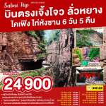 เจิ้งโจว ลั่วหยาง ไคเฟิง ไท่หังซาน 6 วัน 5 คืน โดยสายการบิน นกแอร์ (DD) 0